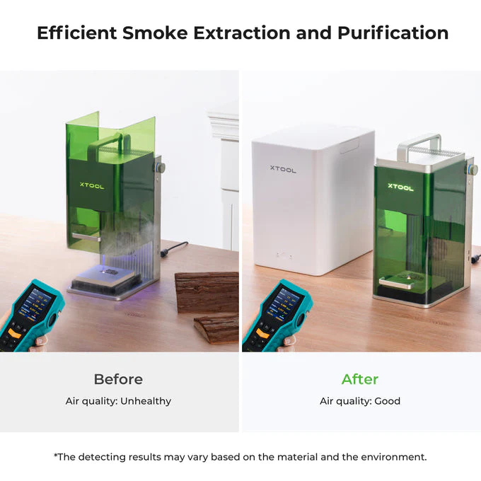 Desktop Air Purifier for xTool F1 Portable Laser Engraver for Permanent Jewelry - Image 5