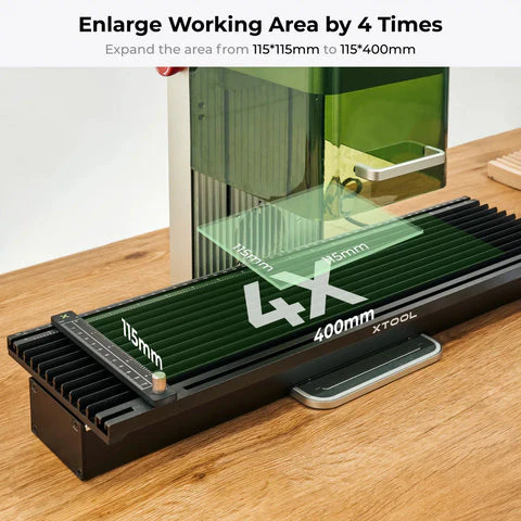 Slide Extension for xTool F1 Portable Laser Engraver for Permanent Jewelry - Image 3