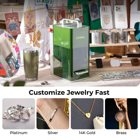 xTool F1 Laser Engraver for Permanent Jewelry - Image 2